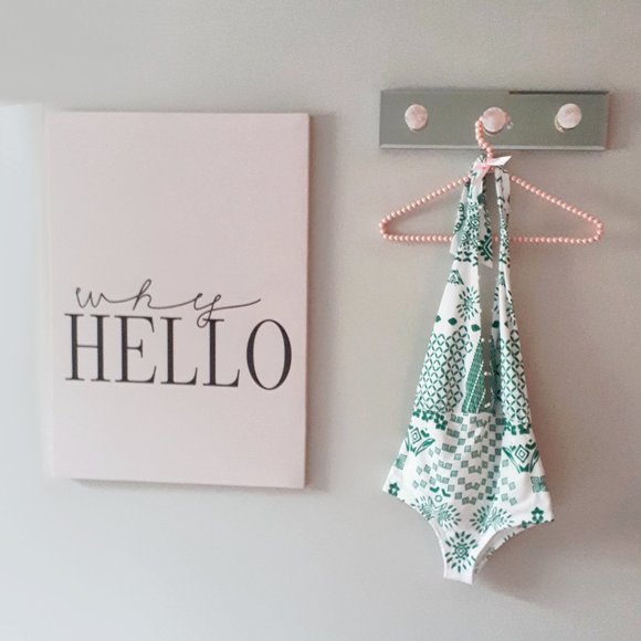 Rococo Sand printed beaded one piece swimsuit - Picture 3 of 8